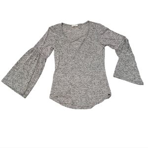 Olivia Rae blouse Juniors Size Small gray